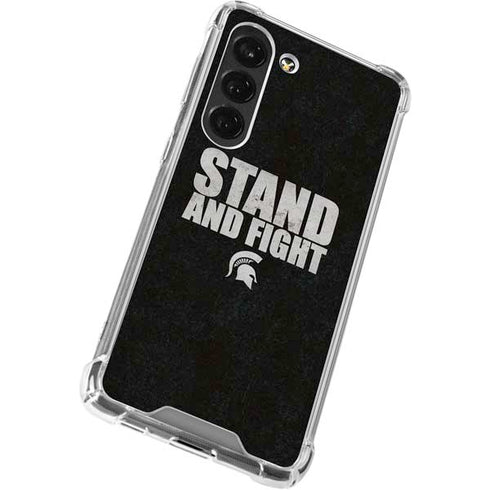 Michigan State University Stand and Fight Galaxy S23 Clear Case