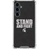 Michigan State University Stand and Fight Galaxy S23 FE Clear Case