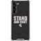 Michigan State University Stand and Fight Galaxy S23 Plus Clear Case