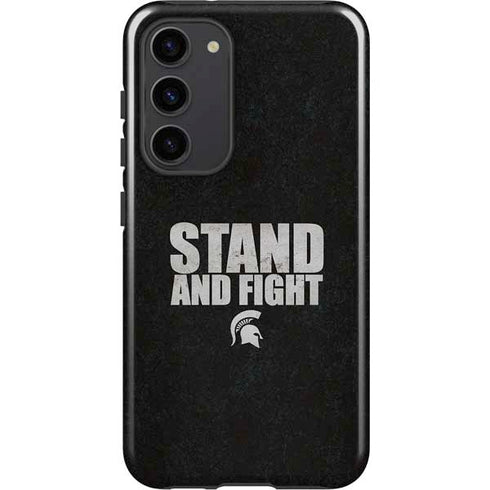 Michigan State University Stand and Fight Galaxy S23 Plus Pro Case