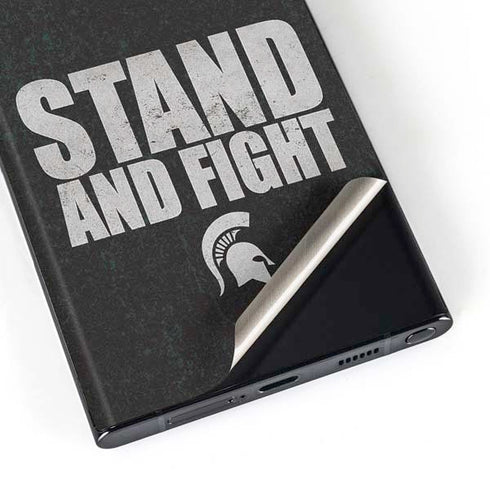 Michigan State University Stand and Fight Galaxy S23 Ultra Skin