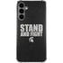 Michigan State University Stand and Fight Galaxy S24 Plus Clear Case