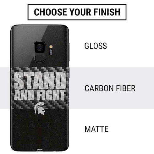 Michigan State University Stand and Fight Galaxy S9 Skin
