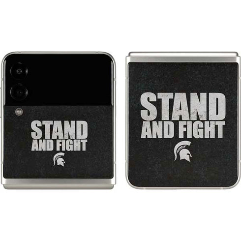Michigan State University Stand and Fight Galaxy Z Flip3 5G Skin