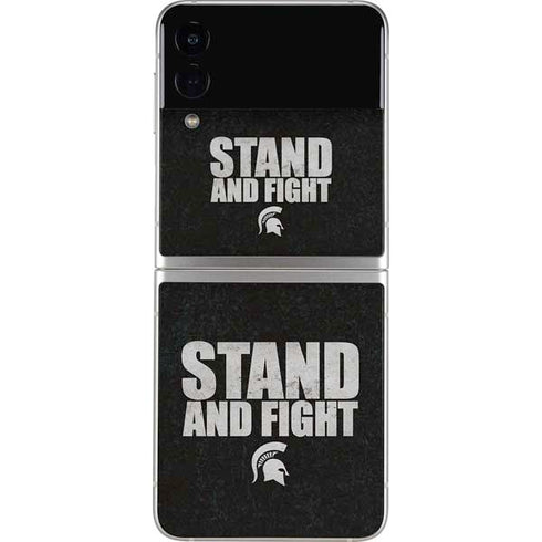 Michigan State University Stand and Fight Galaxy Z Flip3 5G Skin