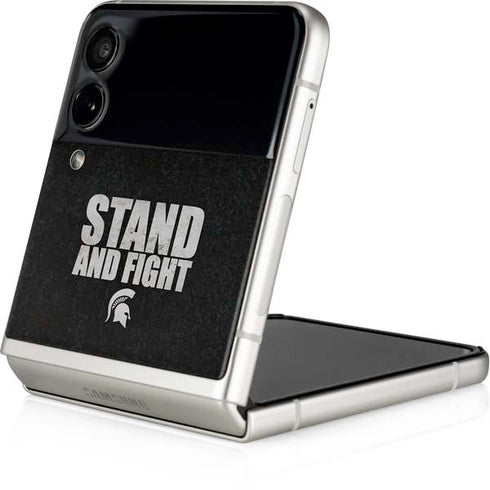 Michigan State University Stand and Fight Galaxy Z Flip3 5G Skin