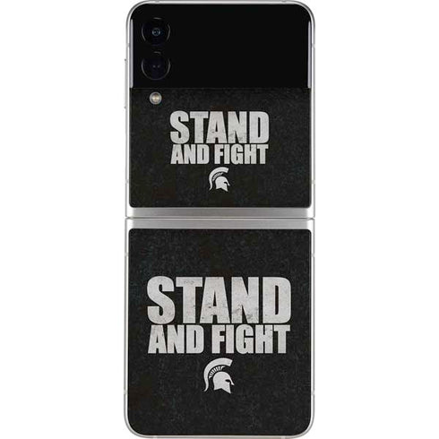 Michigan State University Stand and Fight Galaxy Z Flip4 5G Skin