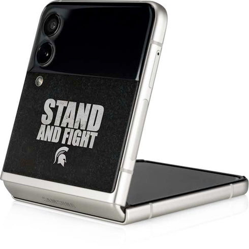 Michigan State University Stand and Fight Galaxy Z Flip4 5G Skin