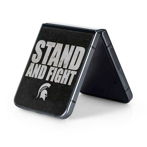 Michigan State University Stand and Fight Galaxy Z Flip5 5G Skin