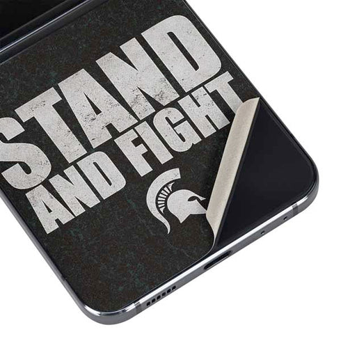 Michigan State University Stand and Fight Galaxy Z Flip5 5G Skin