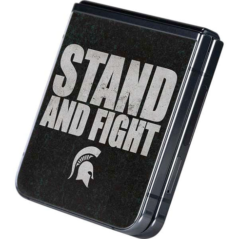 Michigan State University Stand and Fight Galaxy Z Flip5 5G Skin