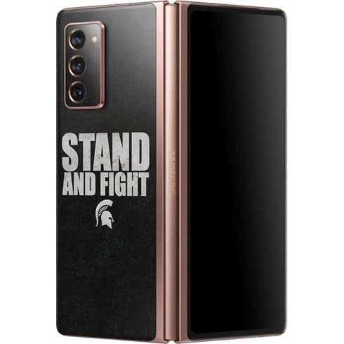 Michigan State University Stand and Fight Galaxy Z Fold2 5G Skin