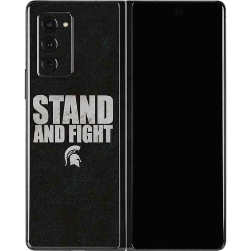 Michigan State University Stand and Fight Galaxy Z Fold2 5G Skin