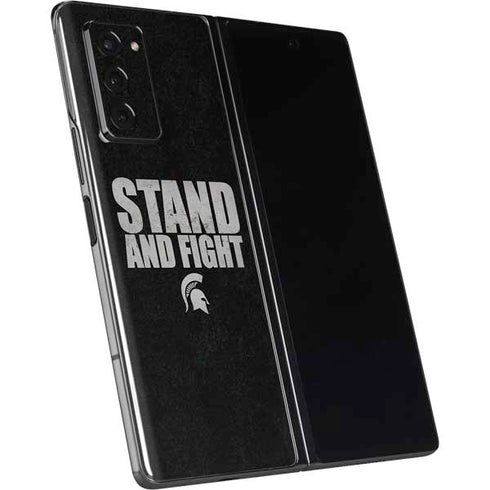 Michigan State University Stand and Fight Galaxy Z Fold2 5G Skin