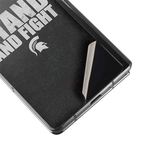 Michigan State University Stand and Fight Galaxy Z Fold2 5G Skin