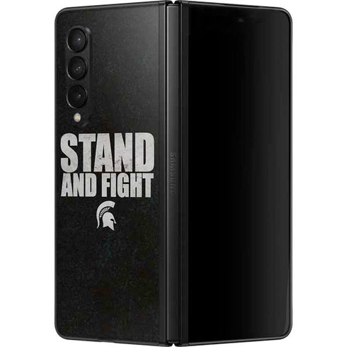 Michigan State University Stand and Fight Galaxy Z Fold3 5G Skin