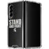 Michigan State University Stand and Fight Galaxy Z Fold4 5G Clear Case