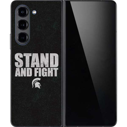 Michigan State University Stand and Fight Galaxy Z Fold5 5G Skin