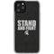 Michigan State University Stand and Fight iPhone 11 Pro Clear Case
