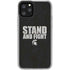 Michigan State University Stand and Fight iPhone 11 Pro Clear Case