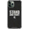Michigan State University Stand and Fight iPhone 11 Pro Max Clear Case