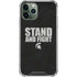 Michigan State University Stand and Fight iPhone 11 Pro Max Clear Case