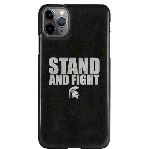 Michigan State University Stand and Fight iPhone 11 Pro Max Lite Case