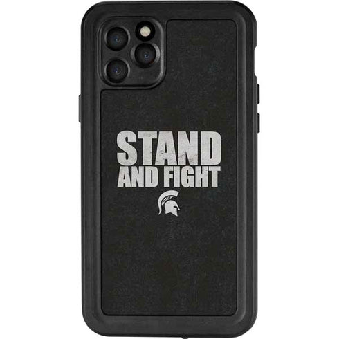 Michigan State University Stand and Fight iPhone 11 Pro Waterproof Case