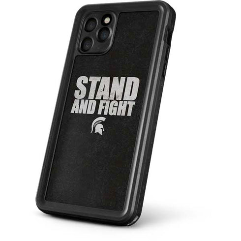 Michigan State University Stand and Fight iPhone 11 Pro Waterproof Case