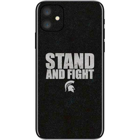 Michigan State University Stand and Fight iPhone 11 Skin