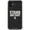 Michigan State University Stand and Fight iPhone 12 Clear Case