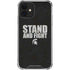 Michigan State University Stand and Fight iPhone 12 Clear Case