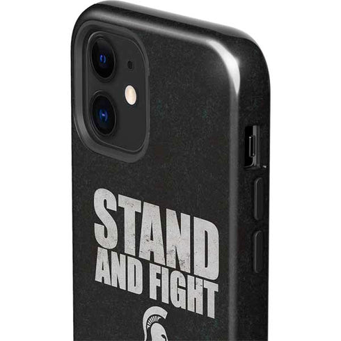 Michigan State University Stand and Fight iPhone 12 Impact Case