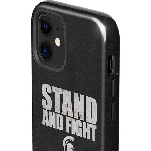 Michigan State University Stand and Fight iPhone 12 Mini Impact Case
