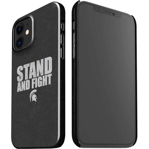 Michigan State University Stand and Fight iPhone 12 Mini Lite Case