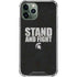 Michigan State University Stand and Fight iPhone 12 Pro Clear Case