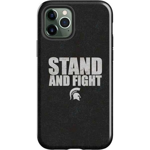 Michigan State University Stand and Fight iPhone 12 Pro Max Impact Case