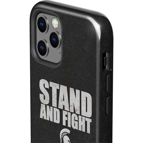 Michigan State University Stand and Fight iPhone 12 Pro Max Impact Case