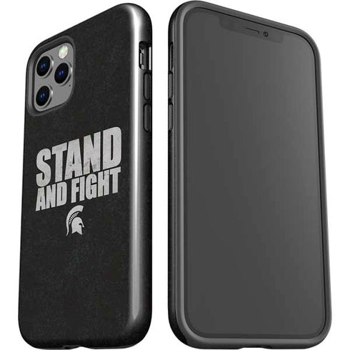 Michigan State University Stand and Fight iPhone 12 Pro Max Impact Case