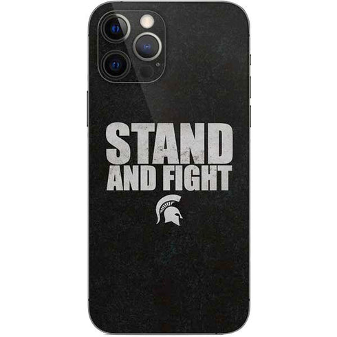 Michigan State University Stand and Fight iPhone 12 Pro Skin