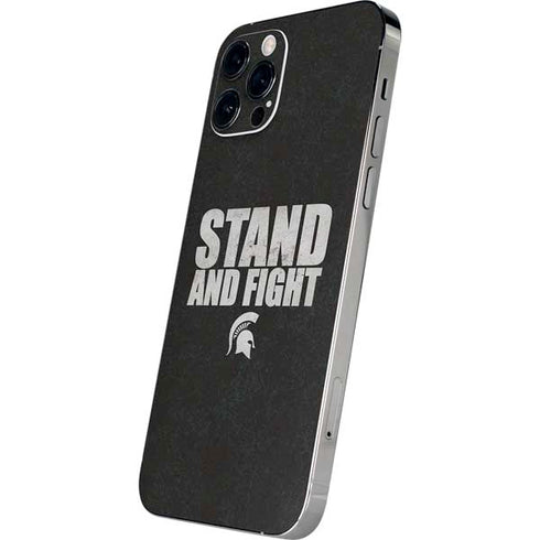 Michigan State University Stand and Fight iPhone 12 Pro Skin