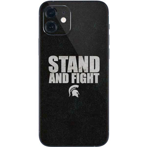 Michigan State University Stand and Fight iPhone 12 Skin