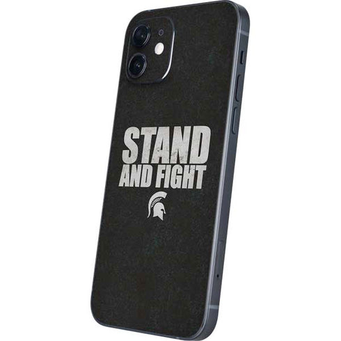 Michigan State University Stand and Fight iPhone 12 Skin