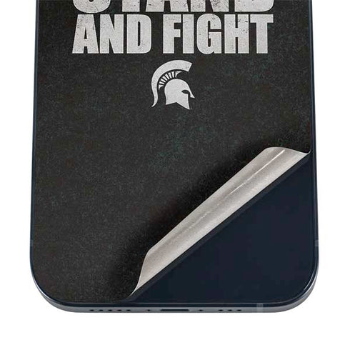 Michigan State University Stand and Fight iPhone 12 Skin