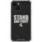 Michigan State University Stand and Fight iPhone 13 Mini Clear Case