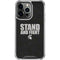 Michigan State University Stand and Fight iPhone 13 Pro Clear Case