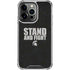 Michigan State University Stand and Fight iPhone 13 Pro Clear Case