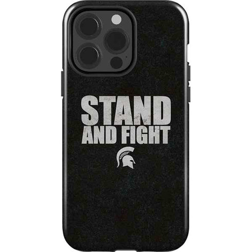 Michigan State University Stand and Fight iPhone 13 Pro Impact Case