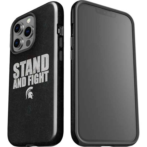 Michigan State University Stand and Fight iPhone 13 Pro Impact Case
