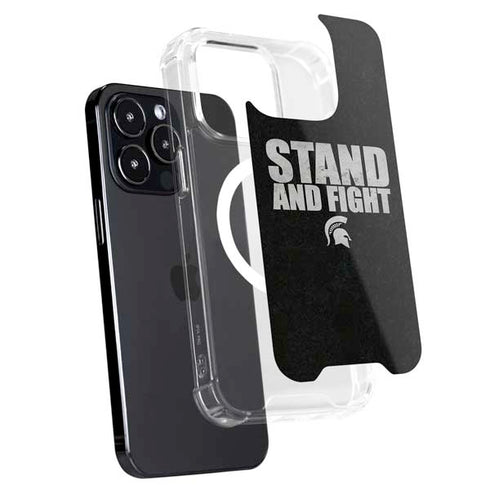 Michigan State University Stand and Fight iPhone 13 Pro MagSafe Case